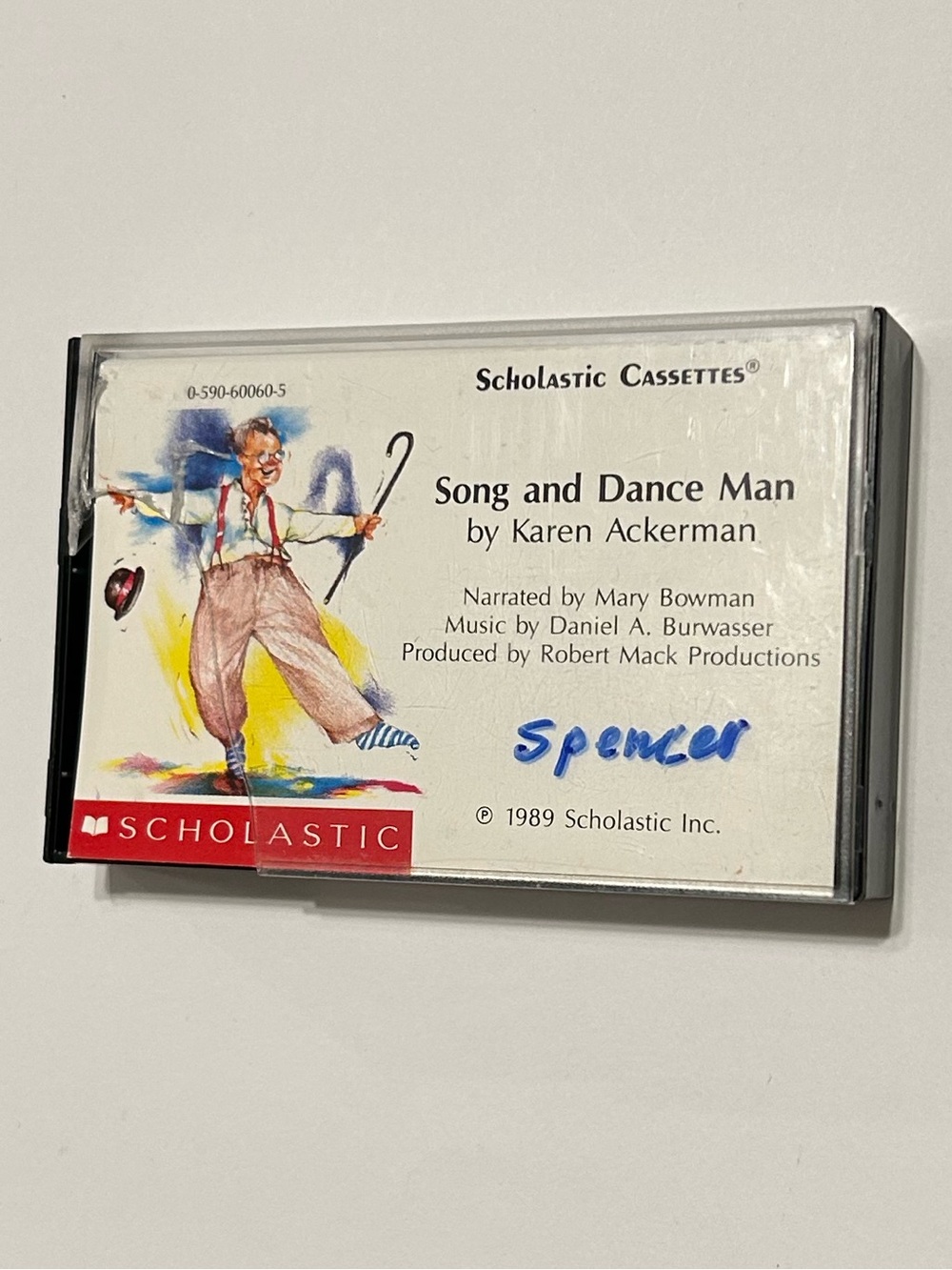 Scholastic Cassettes Song and Dance Man